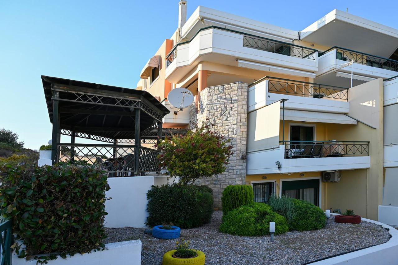 Melrose Maisonette By The Sea Anávyssos Eksteriør bilde