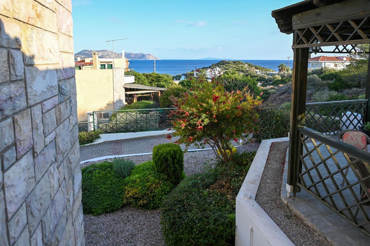 Melrose Maisonette By The Sea Anávyssos Eksteriør bilde